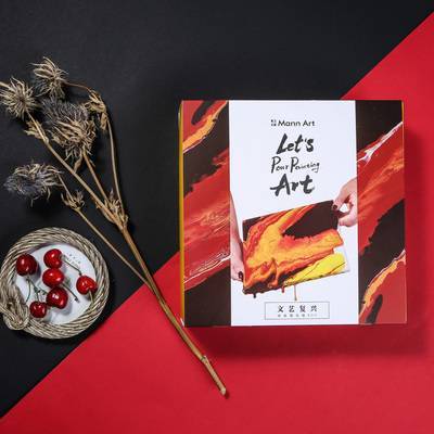 流體畫實驗室box 和心愛的人一起完成創作!